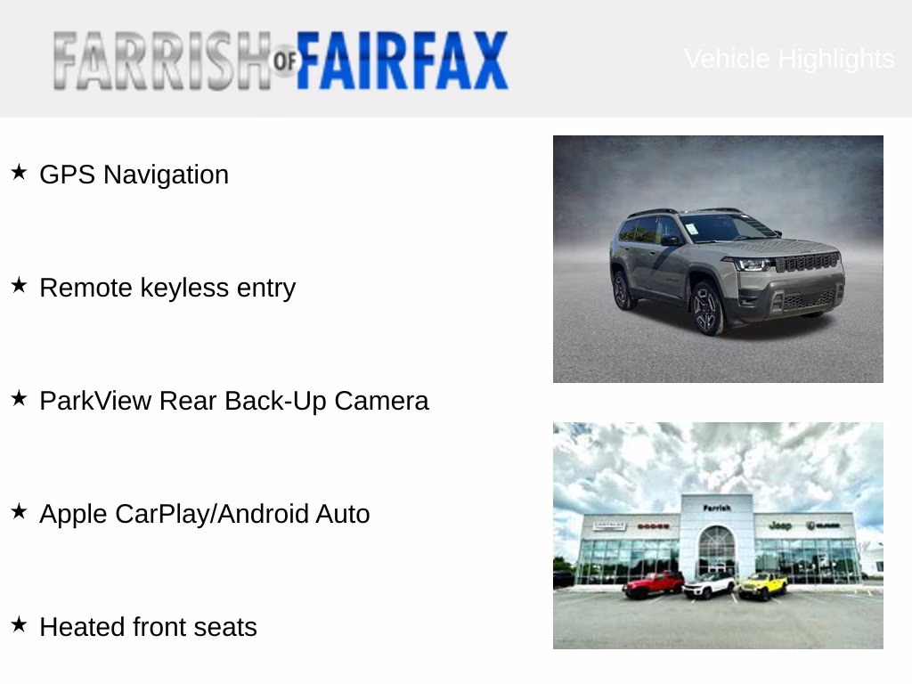 2026 Sting-Gray Clearcoat Jeep Cherokee Limited 4X4 SUV