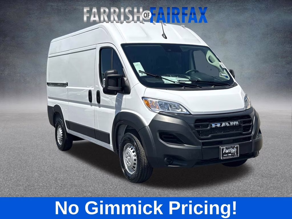 2026 Bright White Clearcoat Ram ProMaster 1500 Base FWD Van