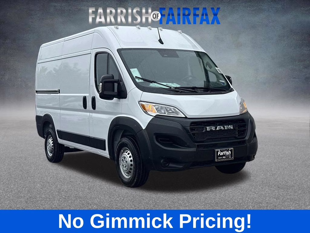 2026 Bright White Clearcoat Ram ProMaster 1500 Base FWD Van