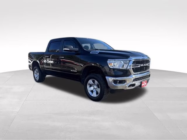 2019 Diamond Black Crystal Pearlcoat Ram 1500 Big Horn/Lone Star 4X4 Truck