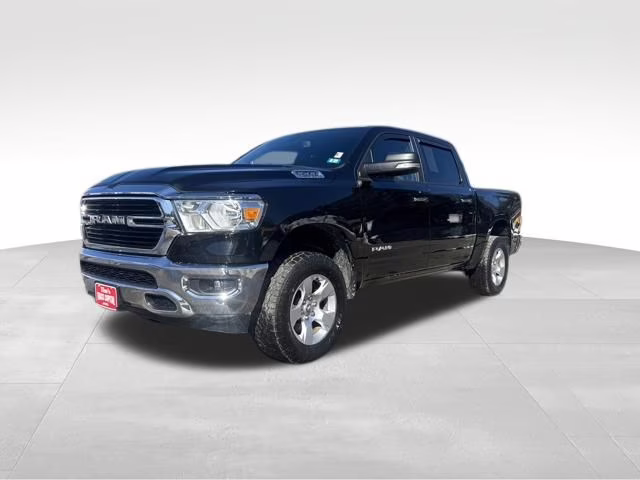 2019 Diamond Black Crystal Pearlcoat Ram 1500 Big Horn/Lone Star 4X4 Truck