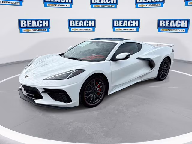 2026 Arctic White Chevrolet Corvette Stingray 3LT RWD Coupe