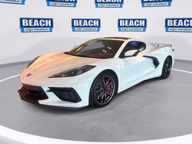 2026 Arctic White Chevrolet Corvette Stingray 3LT RWD Coupe