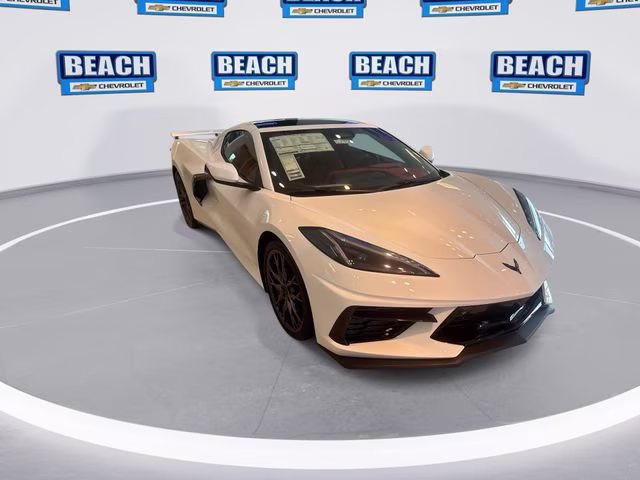 2026 Arctic White Chevrolet Corvette Stingray 3LT RWD Coupe