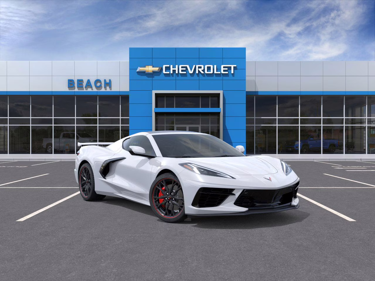 2026 Arctic White Chevrolet Corvette Stingray 3LT RWD Coupe