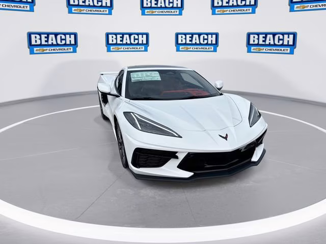 2026 Arctic White Chevrolet Corvette Stingray 3LT RWD Coupe