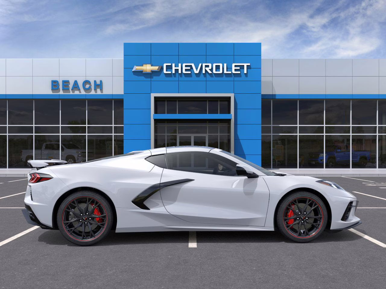 2026 Arctic White Chevrolet Corvette Stingray 3LT RWD Coupe