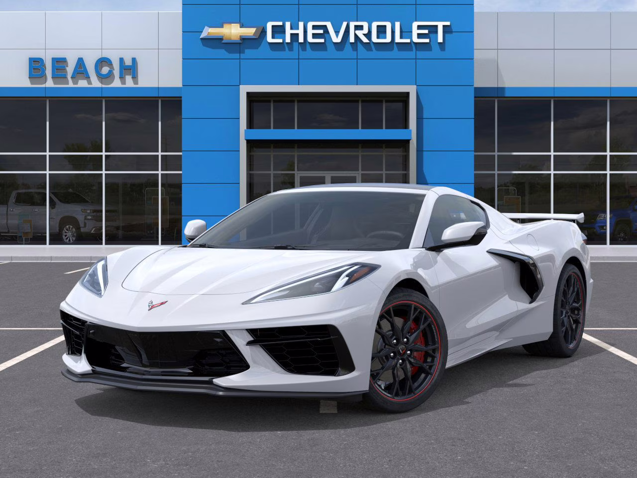 2026 Arctic White Chevrolet Corvette Stingray 3LT RWD Coupe