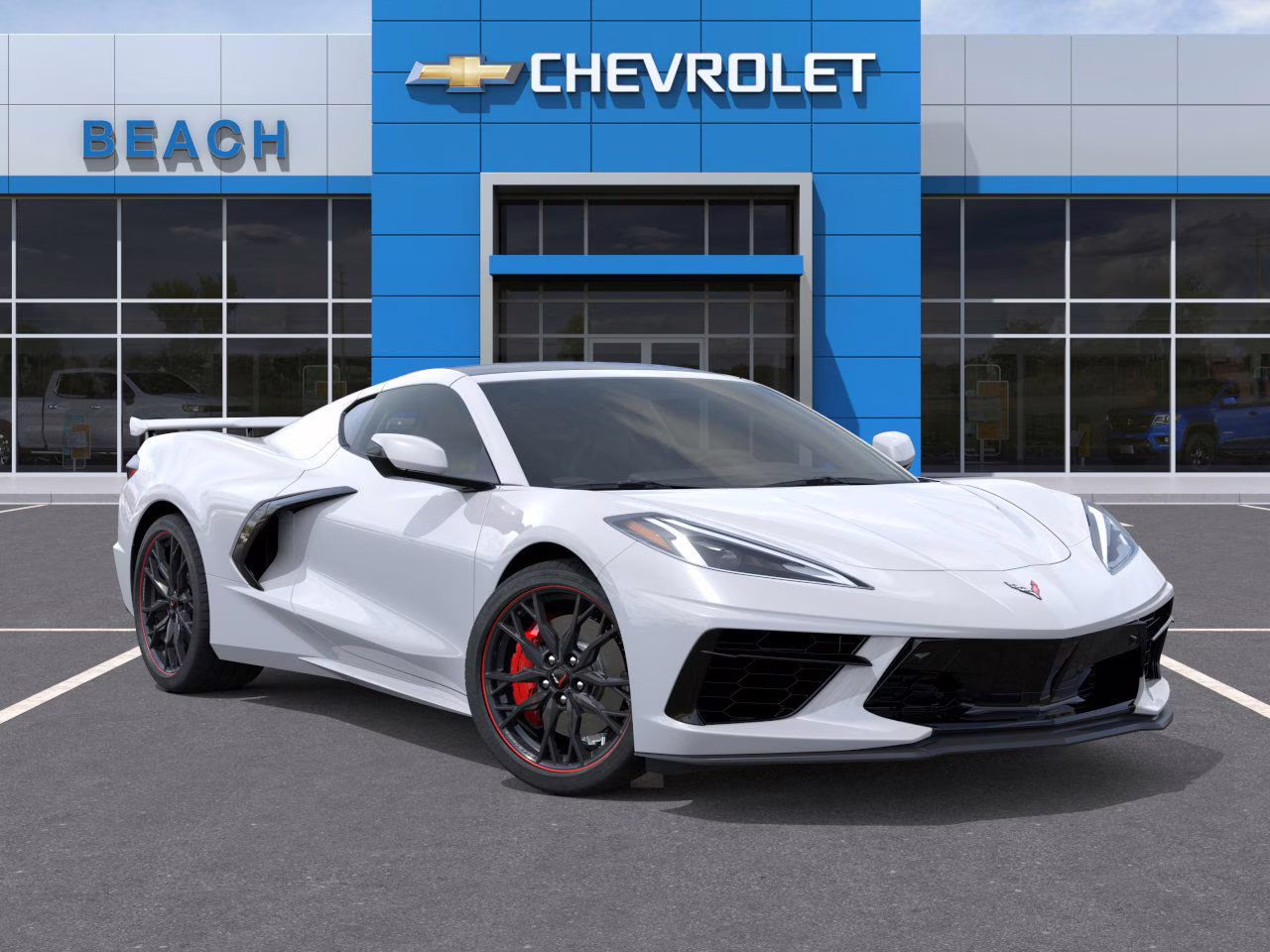 2026 Arctic White Chevrolet Corvette Stingray 3LT RWD Coupe