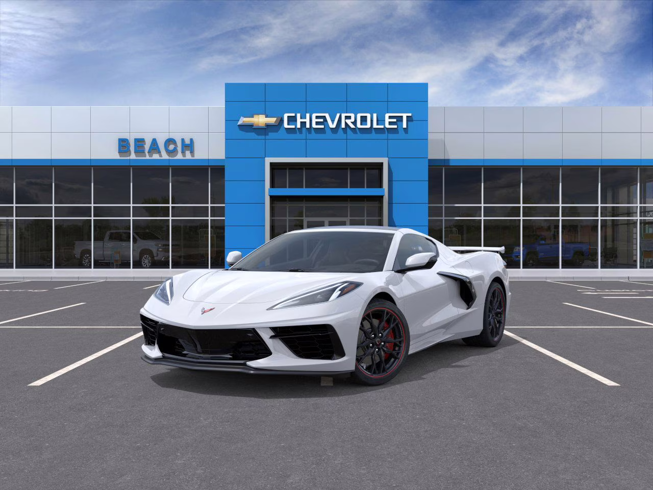2026 Arctic White Chevrolet Corvette Stingray 3LT RWD Coupe