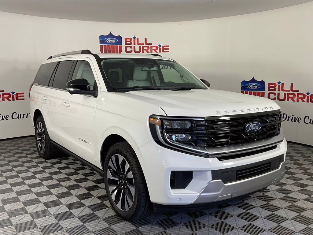 2026 White Metallic Ford Expedition Platinum 4X4 SUV