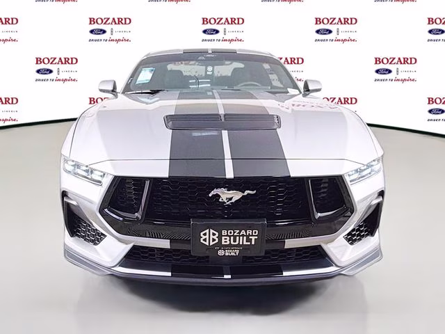2026 Iconic Silver Metallic Ford Mustang GT Premium Bozard Built RWD Coupe