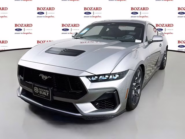 2026 Iconic Silver Metallic Ford Mustang GT Premium Bozard Built RWD Coupe