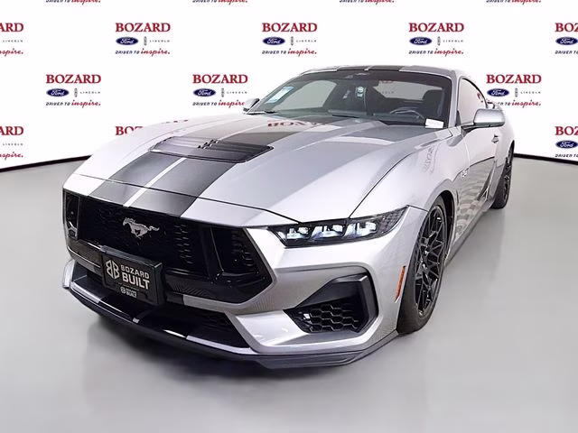 2026 Iconic Silver Metallic Ford Mustang GT Premium Bozard Built RWD Coupe