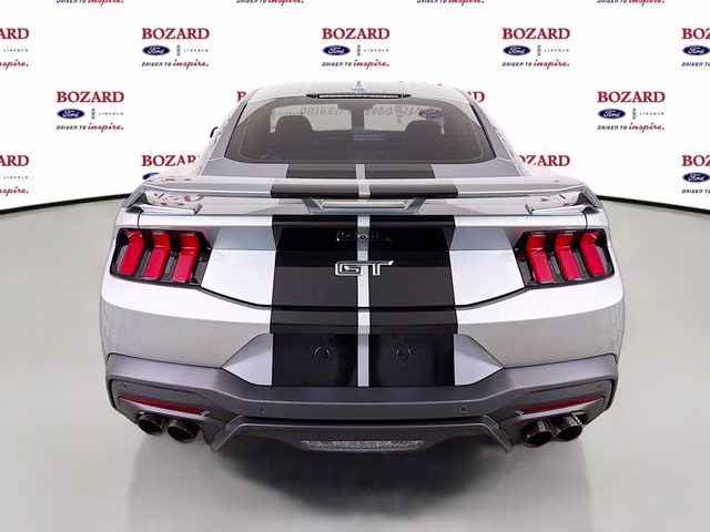 2026 Iconic Silver Metallic Ford Mustang GT Premium Bozard Built RWD Coupe