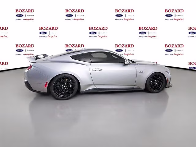 2026 Iconic Silver Metallic Ford Mustang GT Premium Bozard Built RWD Coupe