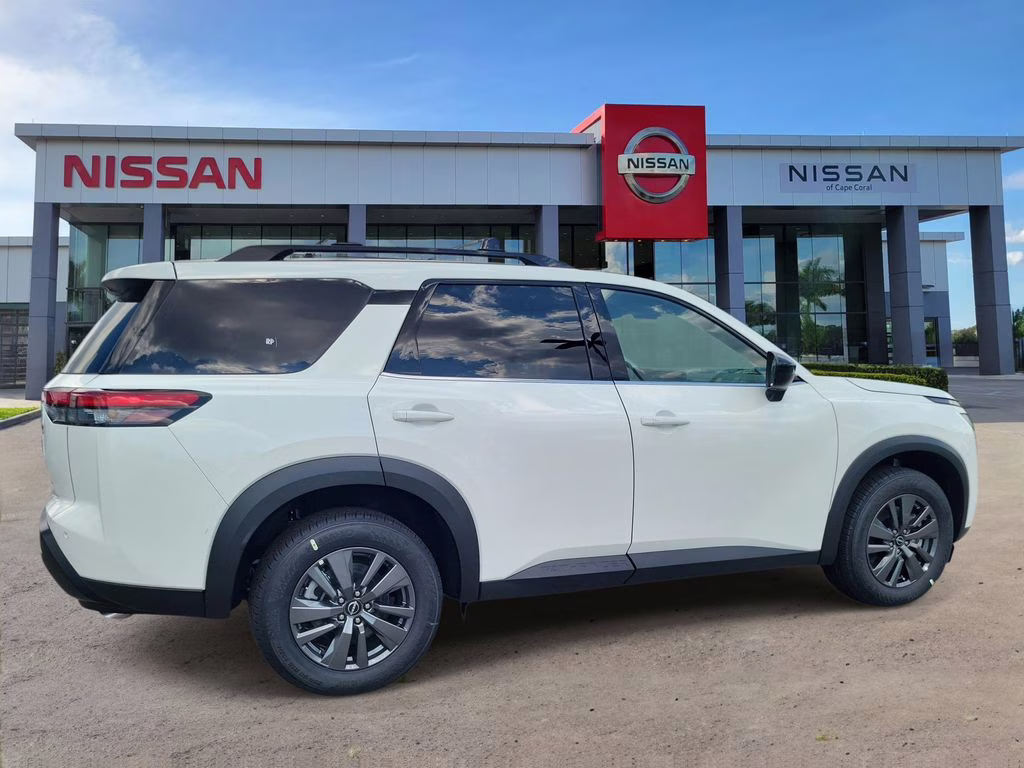 2026 Glacier White Nissan Pathfinder SV 4X4 SUV