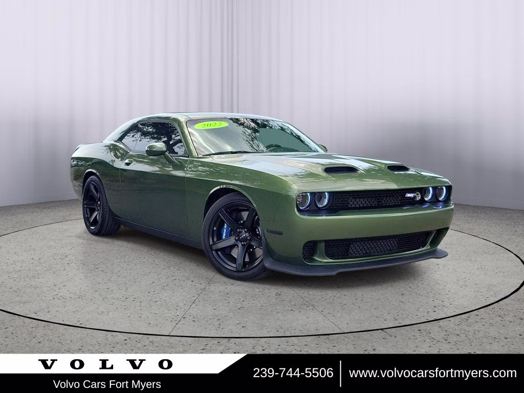 2022 F8 Green Dodge Challenger SRT Hellcat RWD Coupe