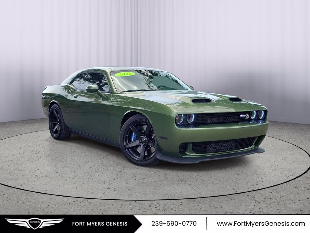 2022 F8 Green Dodge Challenger SRT Hellcat RWD Coupe