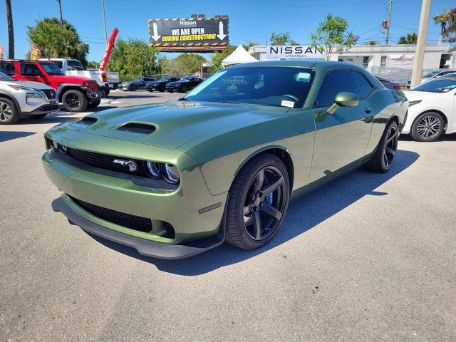 2022 Green Dodge Challenger SRT Hellcat RWD Coupe