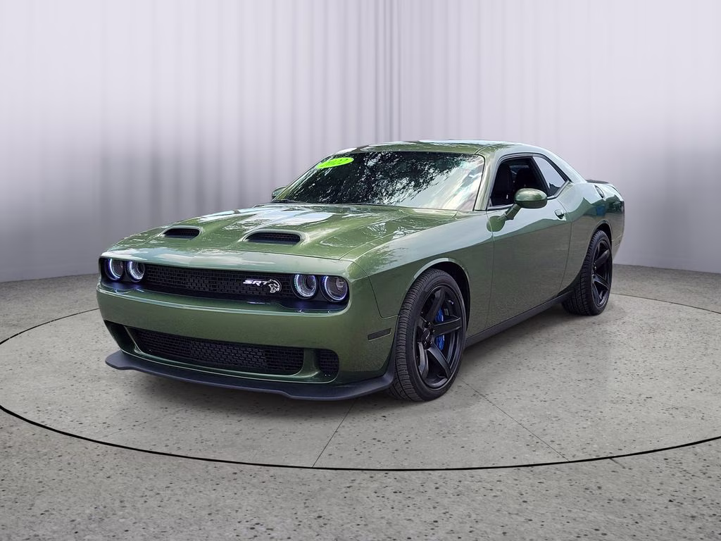 2022 F8 Green Dodge Challenger SRT Hellcat RWD Coupe