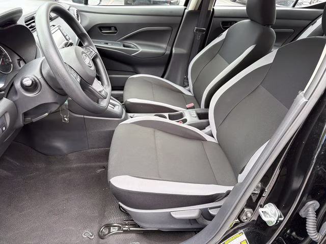 2025 Super Black Metallic Nissan Versa 1.6 S FWD Sedan