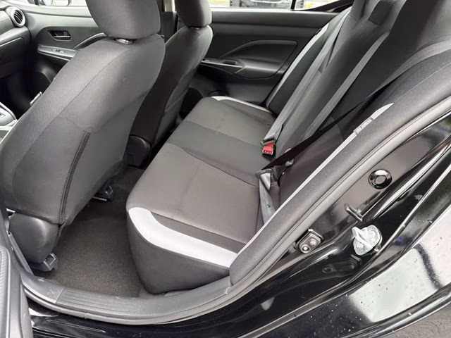 2025 Super Black Metallic Nissan Versa 1.6 S FWD Sedan