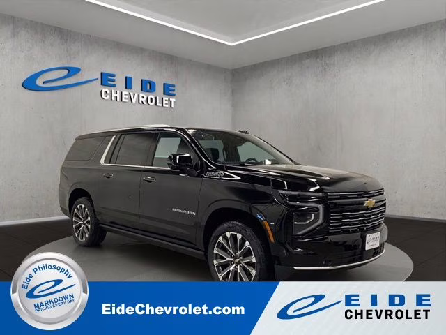2026 Black Chevrolet Suburban High Country 4X4 SUV