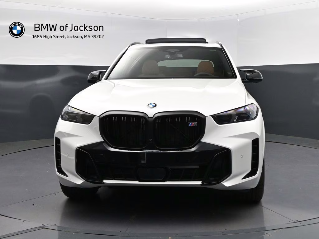 2026 Mineral White Metallic BMW X5 M60i AWD SUV