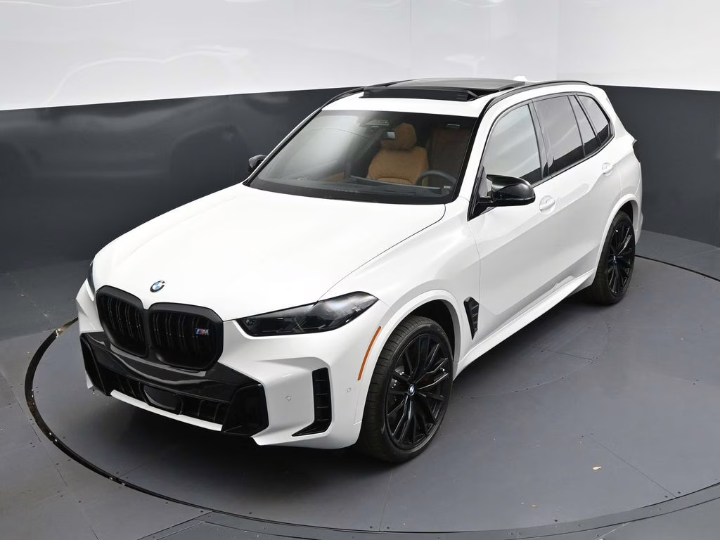 2026 Mineral White Metallic BMW X5 M60i AWD SUV