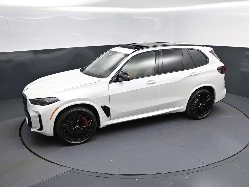 2026 Mineral White Metallic BMW X5 M60i AWD SUV