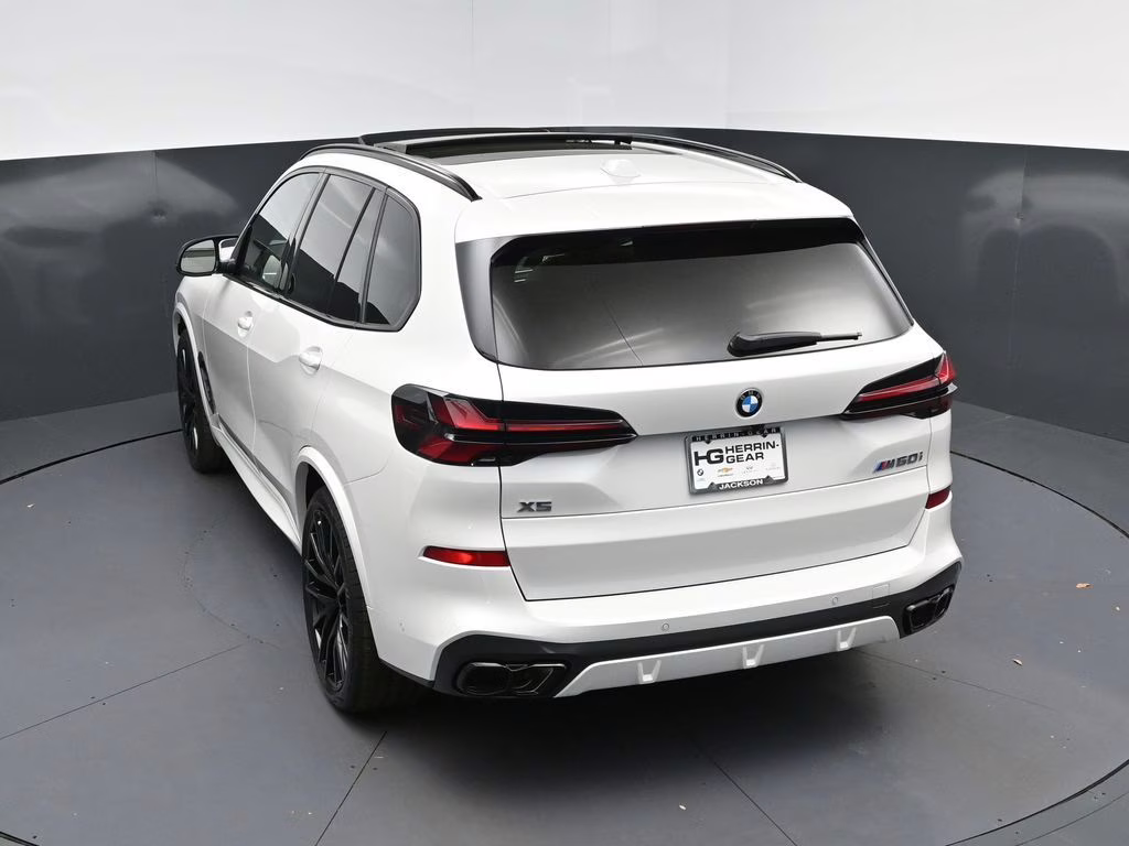 2026 Mineral White Metallic BMW X5 M60i AWD SUV