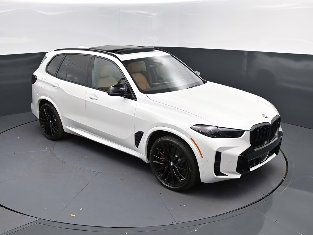 2026 Mineral White Metallic BMW X5 M60i AWD SUV