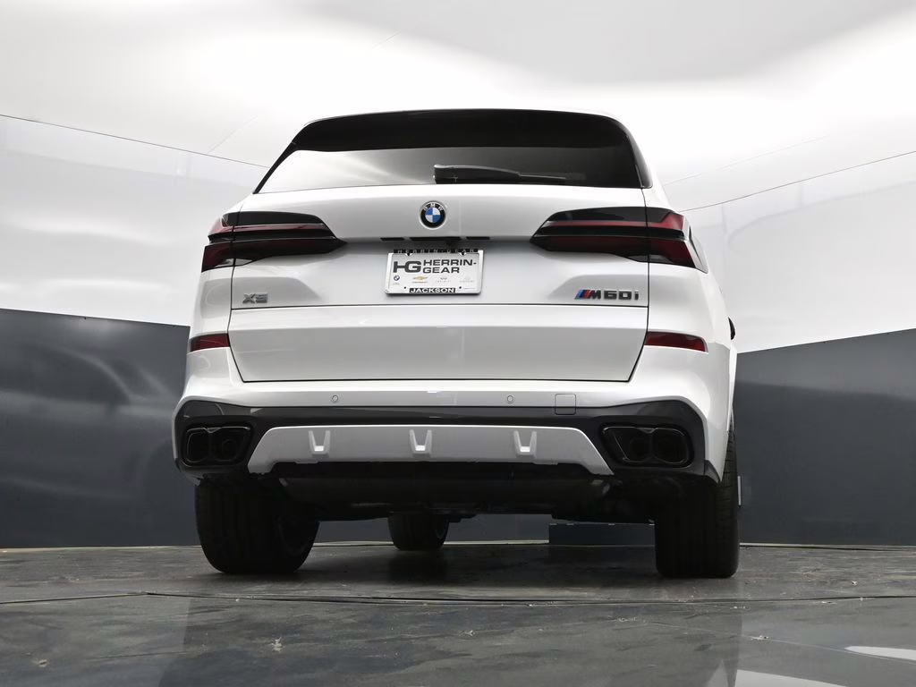 2026 Mineral White Metallic BMW X5 M60i AWD SUV