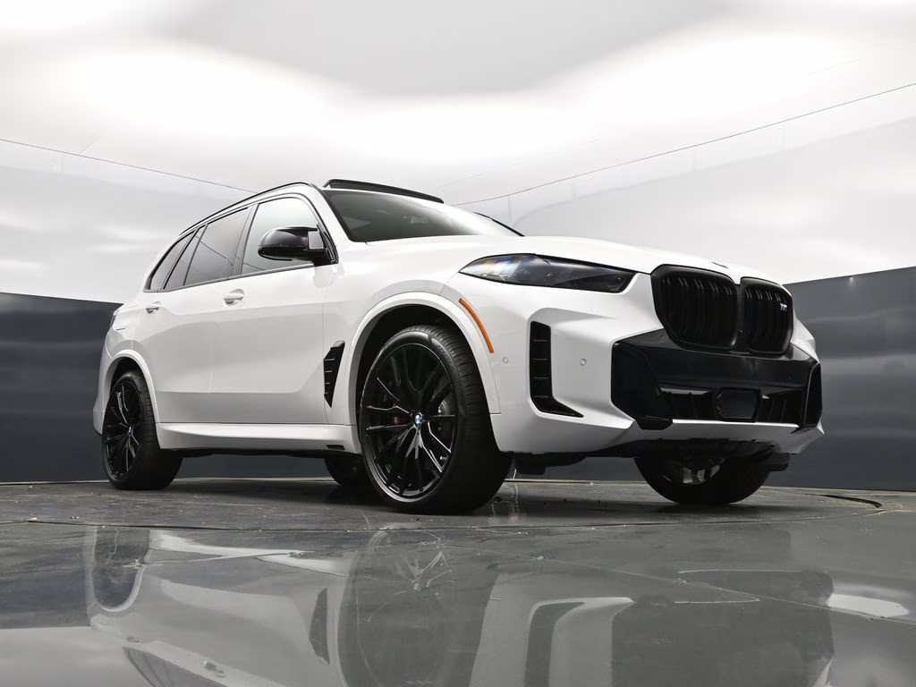 2026 Mineral White Metallic BMW X5 M60i AWD SUV