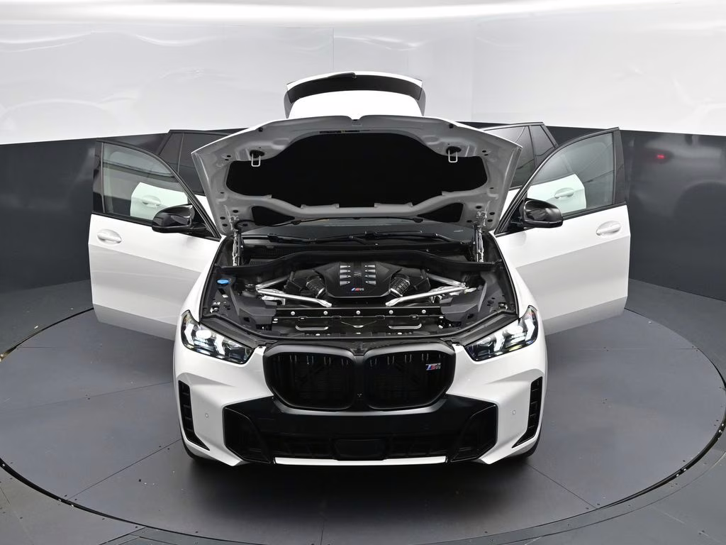2026 Mineral White Metallic BMW X5 M60i AWD SUV