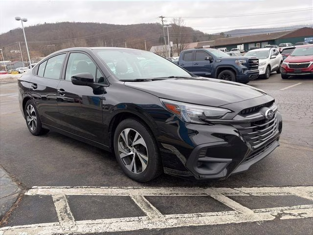 2023 Crystal Black Silica Subaru Legacy Premium AWD Sedan