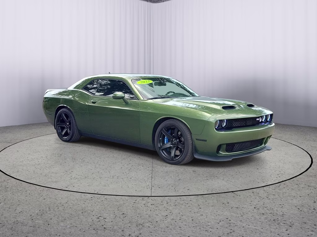 2022 F8 Green Dodge Challenger SRT Hellcat RWD Coupe