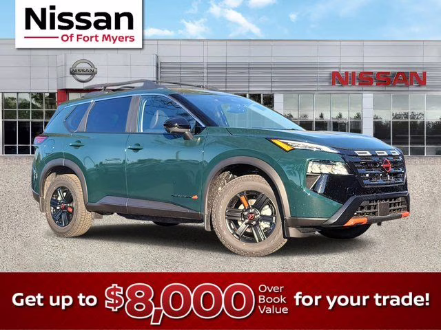 2026 Obsidian Green Nissan Rogue Rock Creek AWD SUV