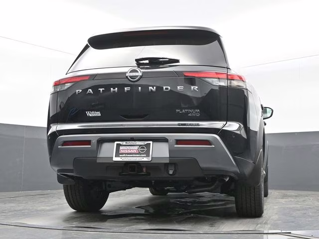 2026 Super Black Nissan Pathfinder Platinum 4X4 SUV