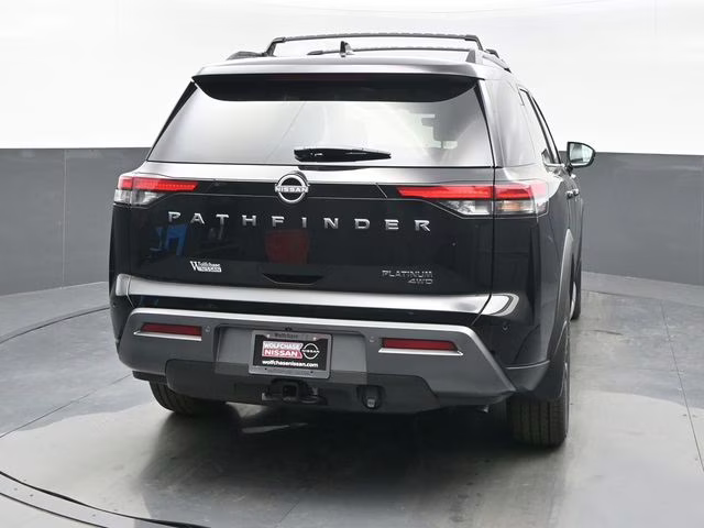 2026 Super Black Nissan Pathfinder Platinum 4X4 SUV