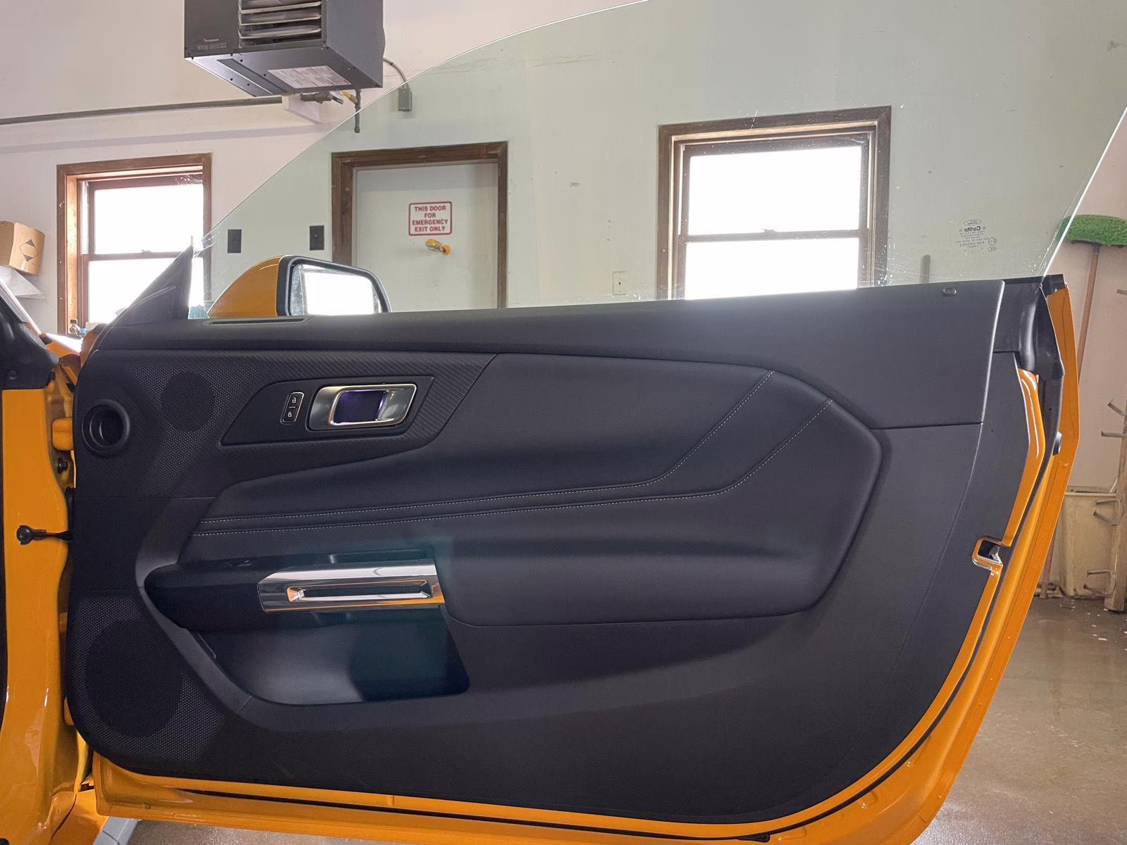 2026 Orange Fury Metallic Tri-Coat Ford Mustang EcoBoost Premium RWD Convertible