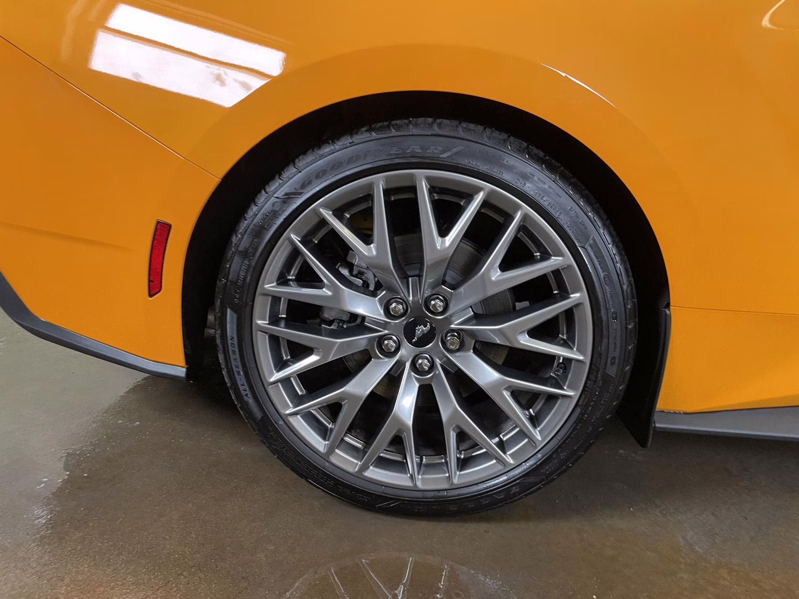 2026 Orange Fury Metallic Tri-Coat Ford Mustang EcoBoost Premium RWD Convertible