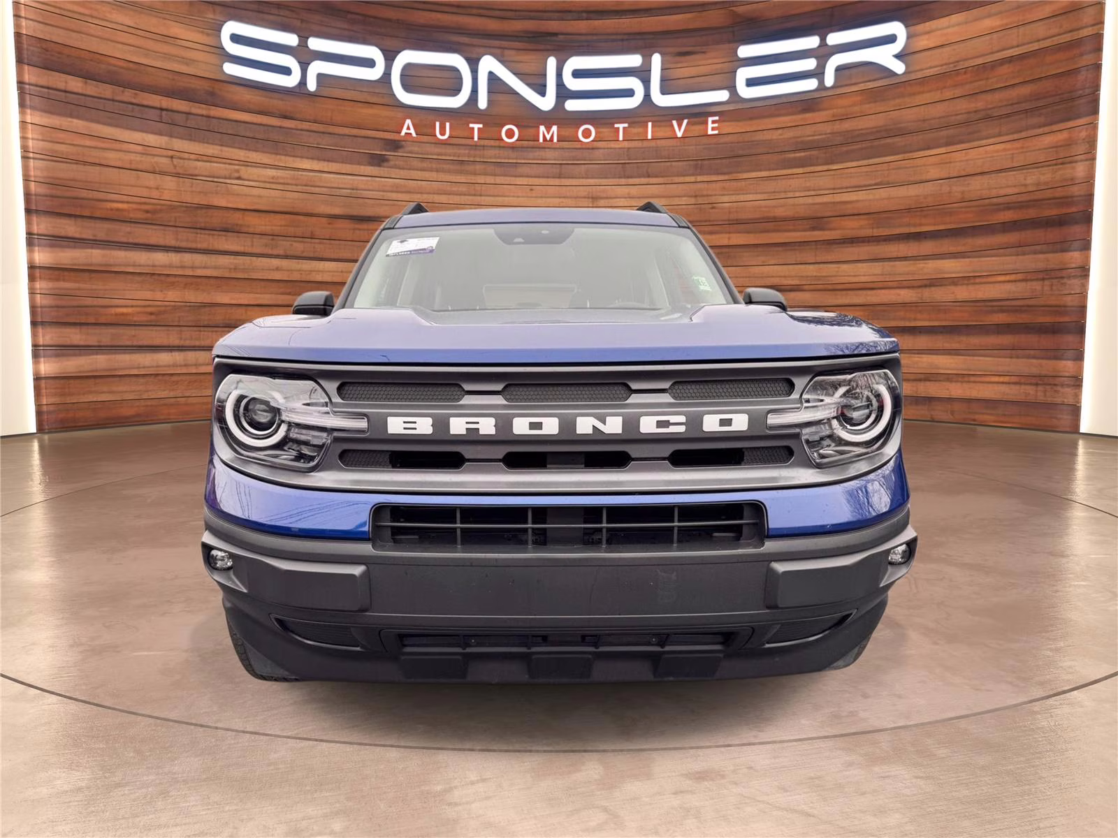 2024 Atlas Blue Ford Bronco Sport Big Bend 4X4 SUV