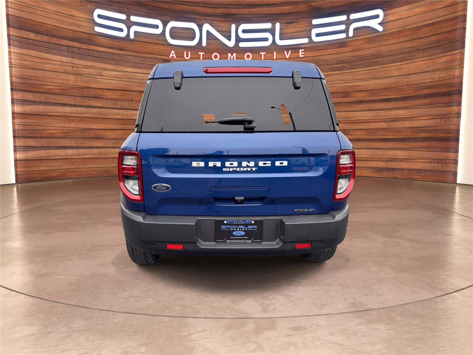 2024 Atlas Blue Ford Bronco Sport Big Bend 4X4 SUV