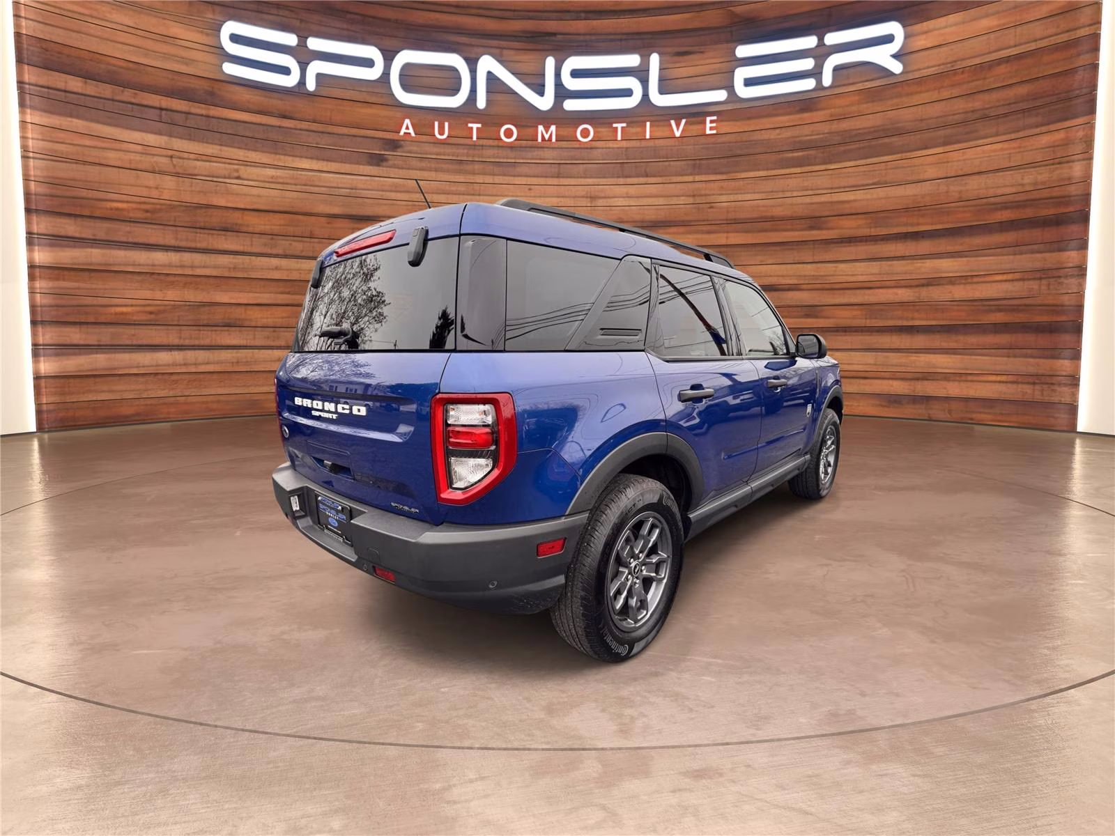 2024 Atlas Blue Ford Bronco Sport Big Bend 4X4 SUV
