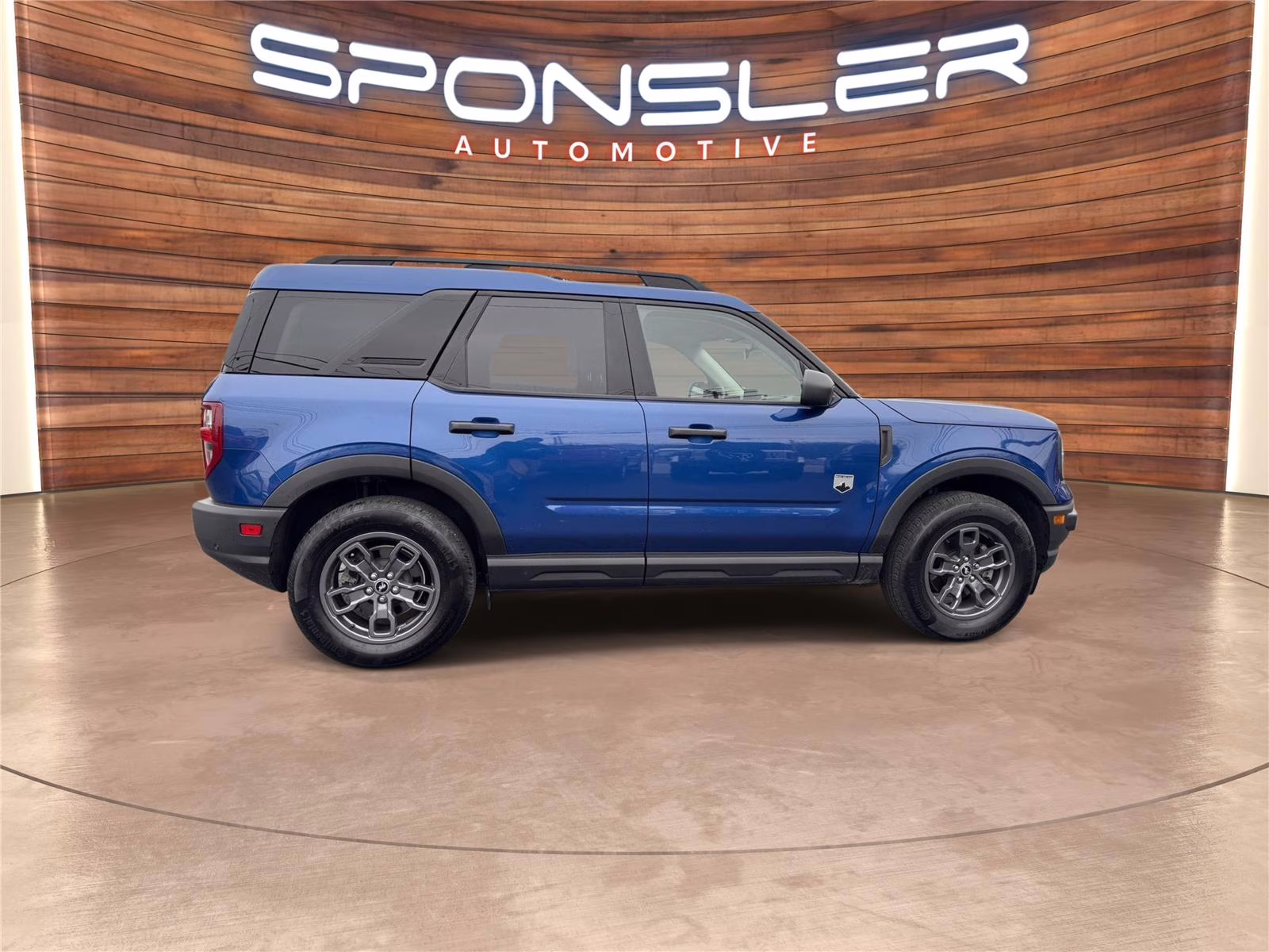 2024 Atlas Blue Ford Bronco Sport Big Bend 4X4 SUV