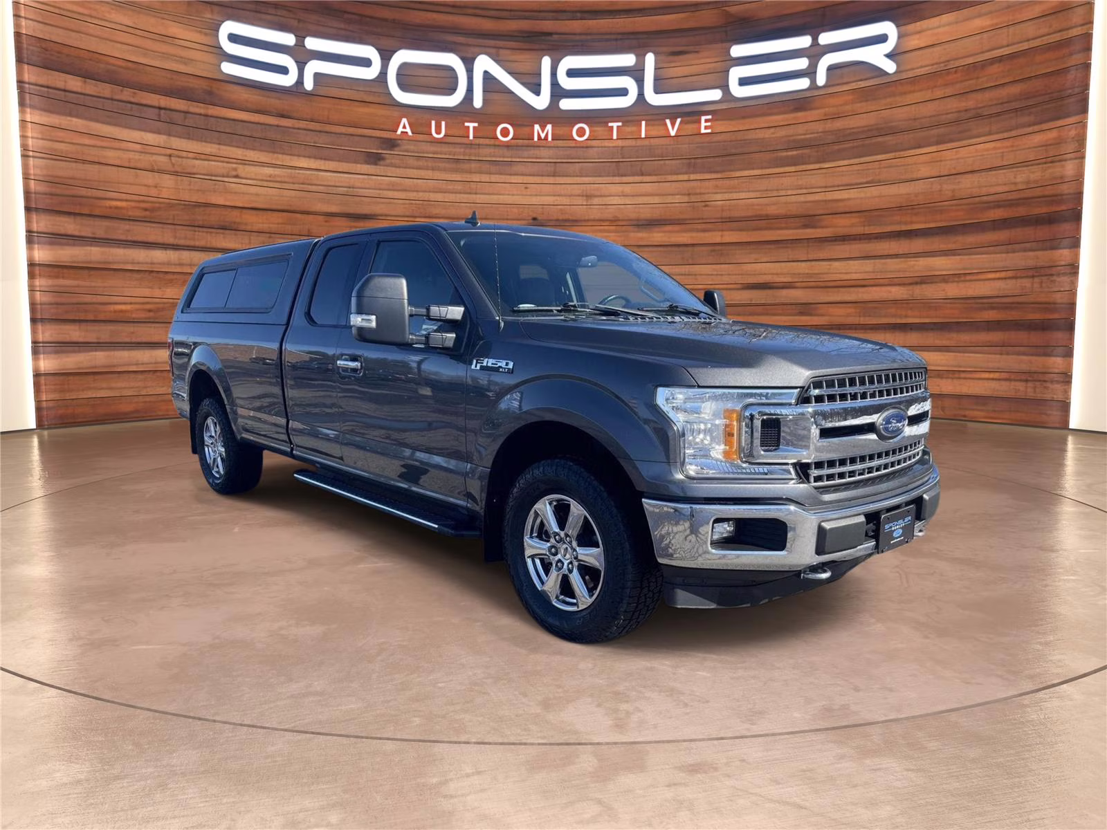 2018 Magnetic Metallic Ford F-150 XLT 4X4 Truck