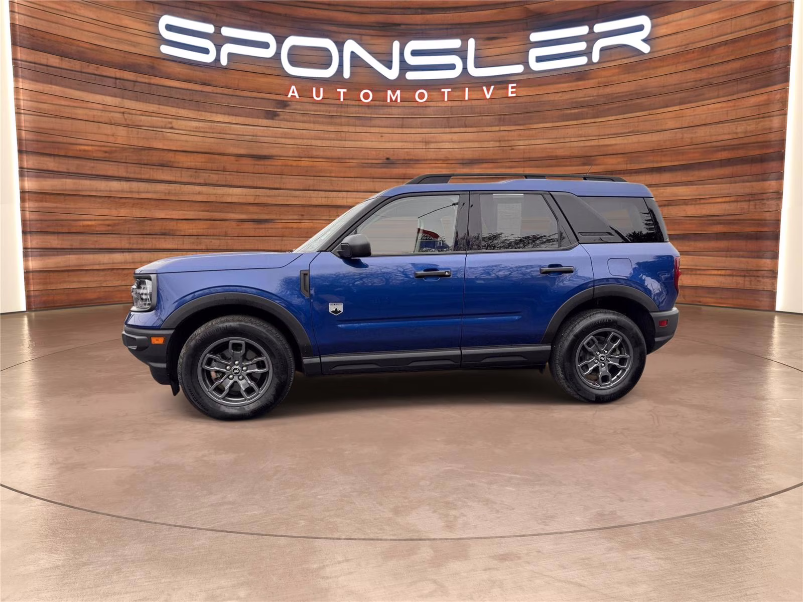 2024 Atlas Blue Ford Bronco Sport Big Bend 4X4 SUV