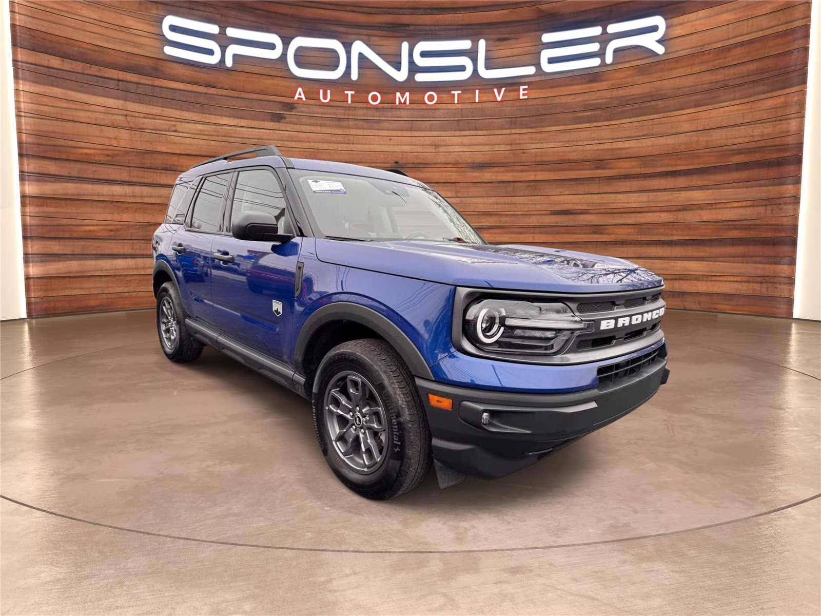 2024 Atlas Blue Ford Bronco Sport Big Bend 4X4 SUV